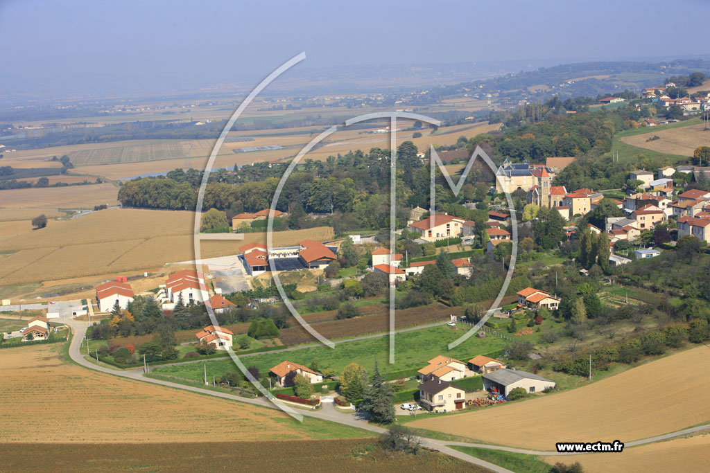 Photo arienne de Ville sous Anjou (Terre Basse)