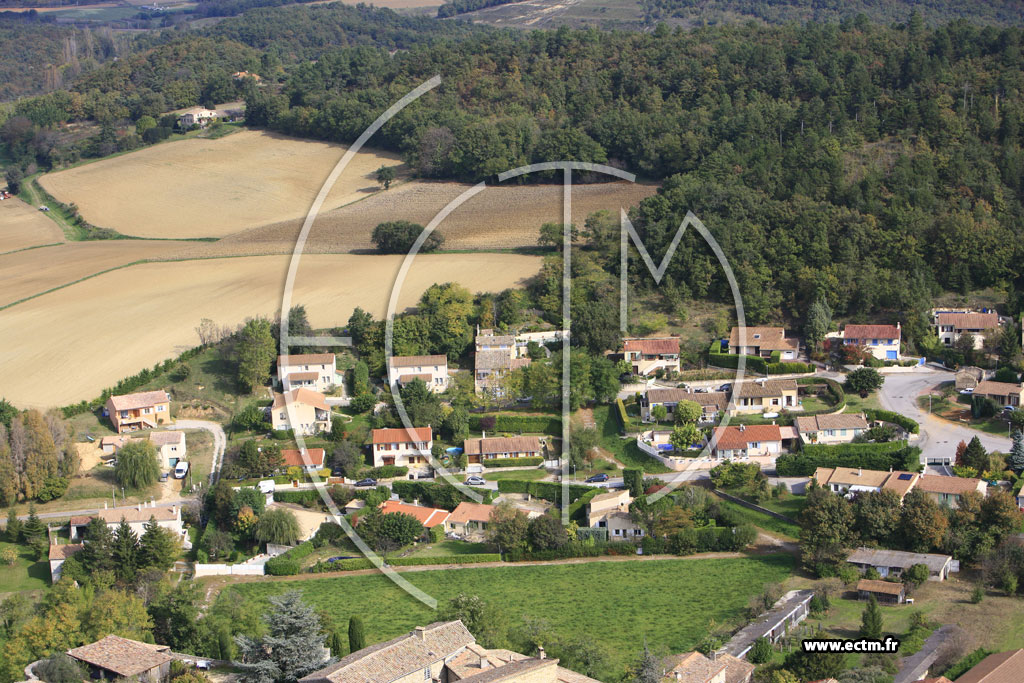 Photo arienne de Eurre