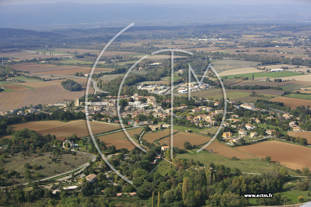 Photo arienne de Grane