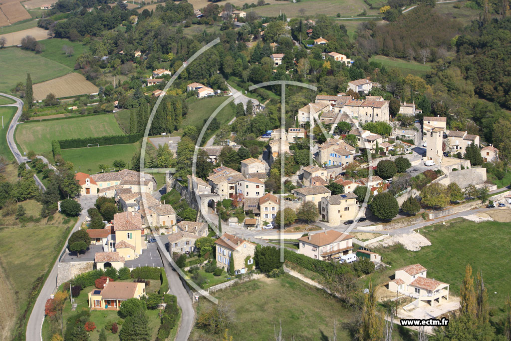 Photo arienne de Vaunaveys la Rochette