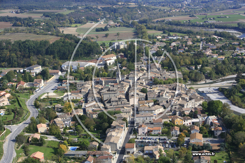 Photo arienne de Aouste sur Sye