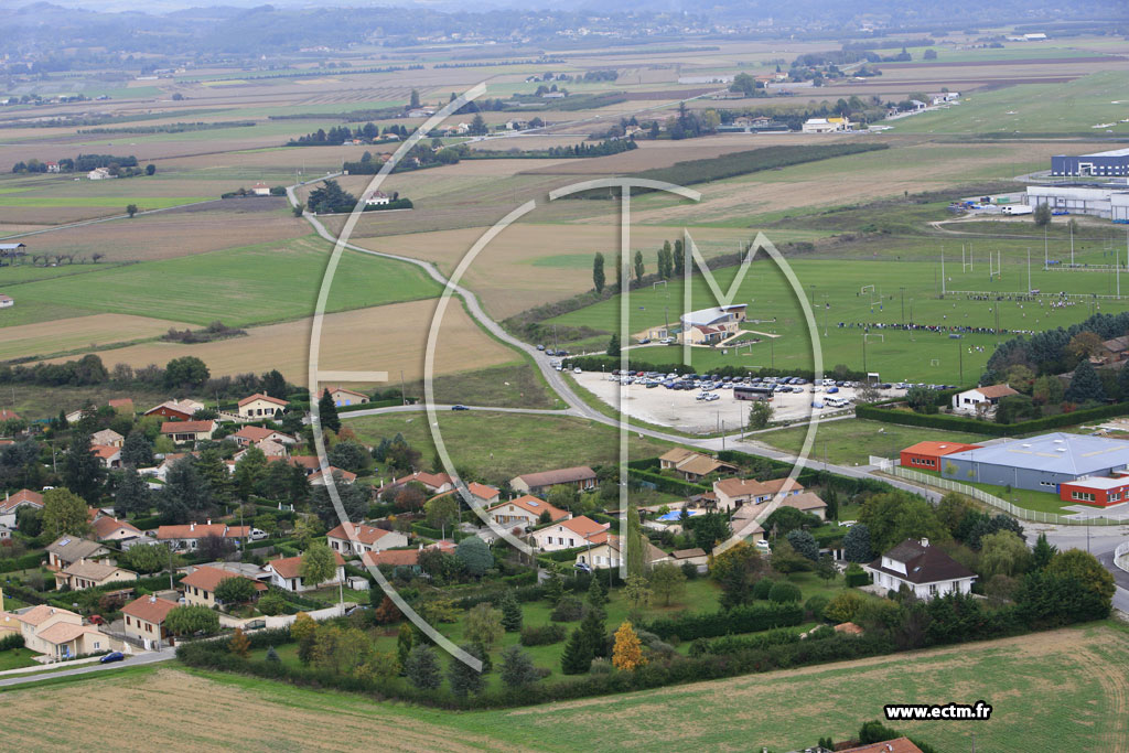 Photo arienne de Romans sur Isere (Royanne)