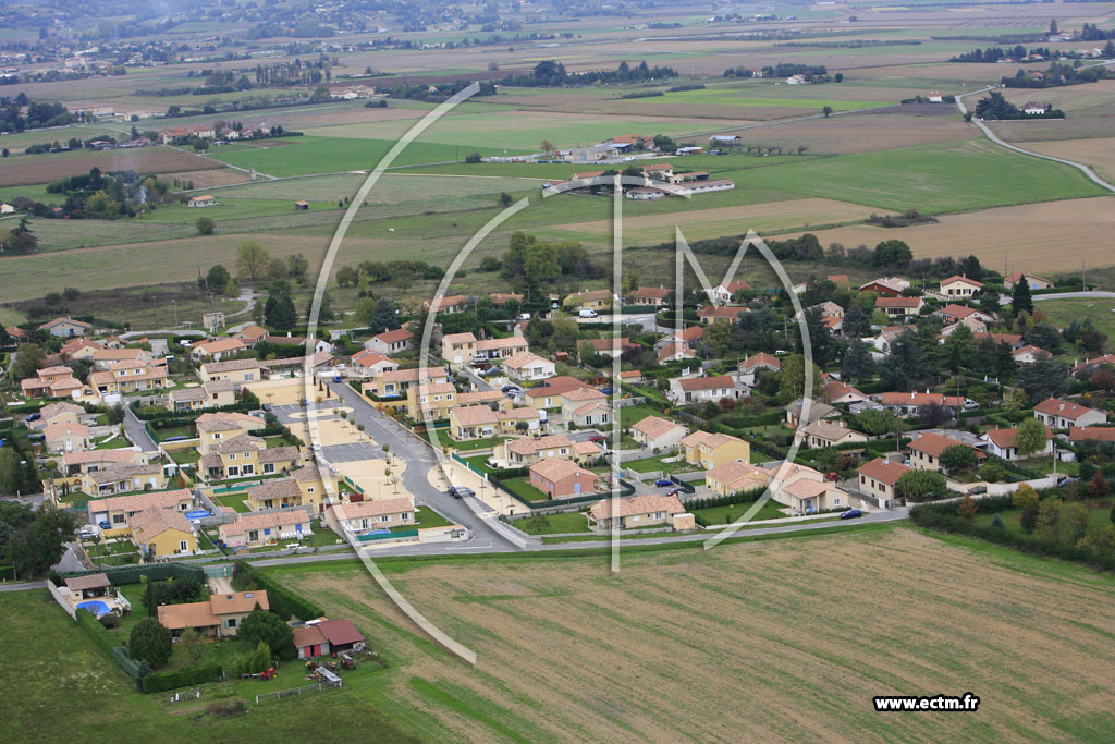 Photo arienne de Romans sur Isere (Royanne)