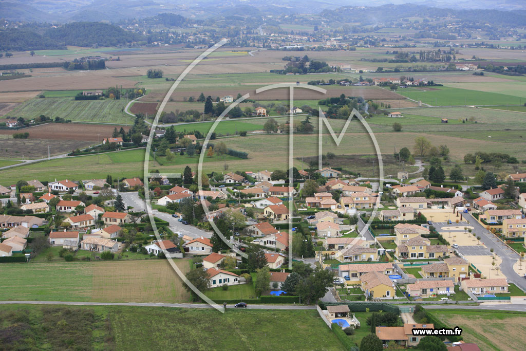 Photo arienne de Romans sur Isere (Royanne)