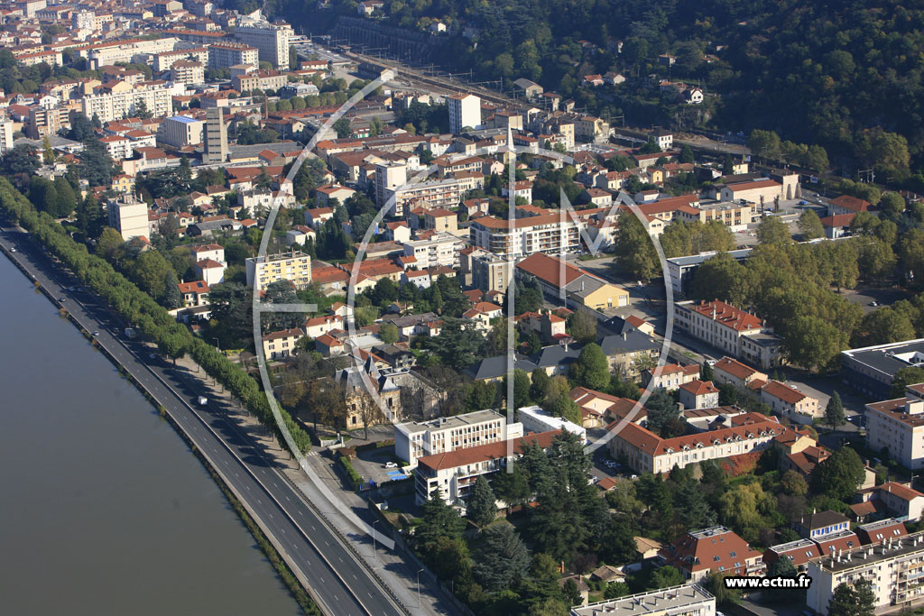 Photo arienne de Vienne