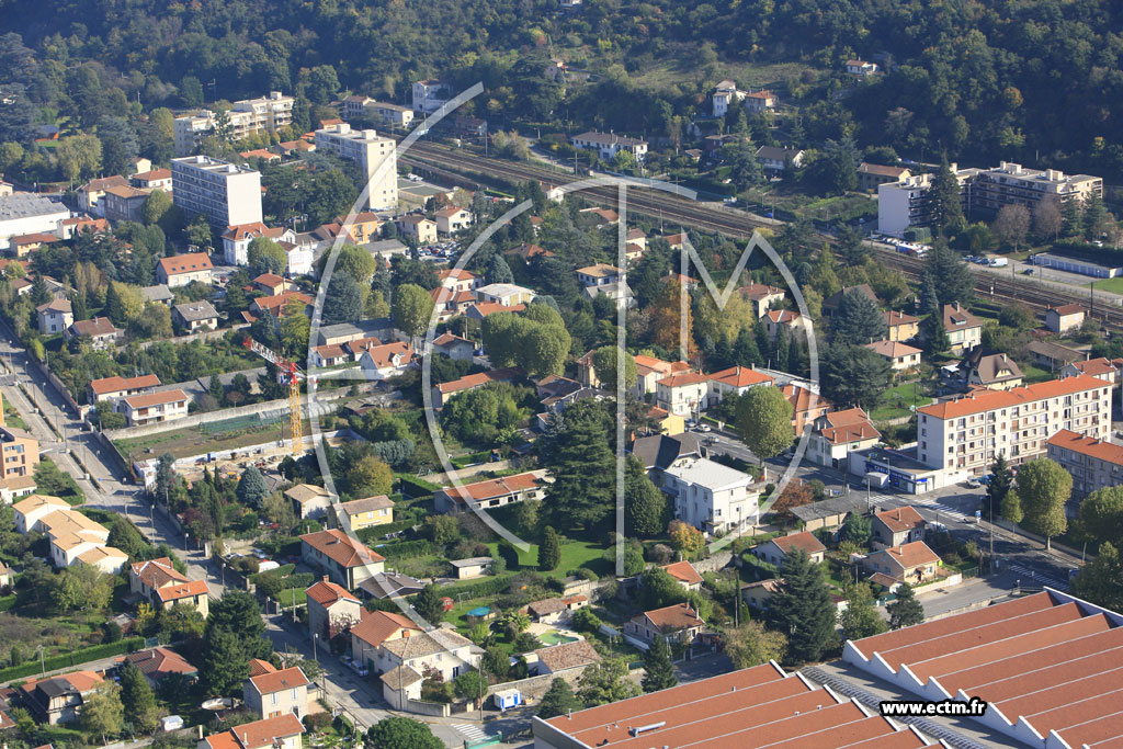 Photo arienne de Vienne