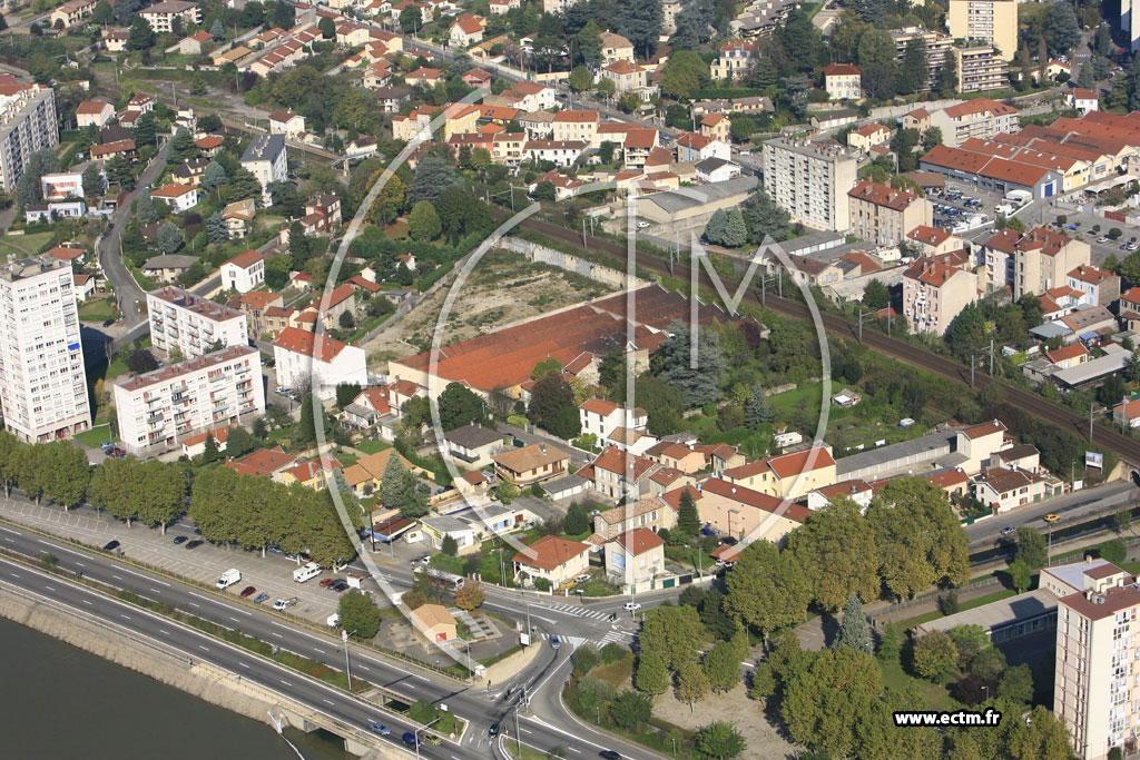 Photo arienne de Vienne (Nord)