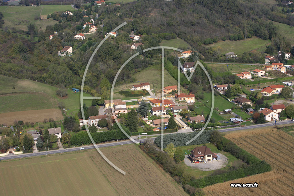 Photo arienne de Oytier Saint Oblas (le Peage)