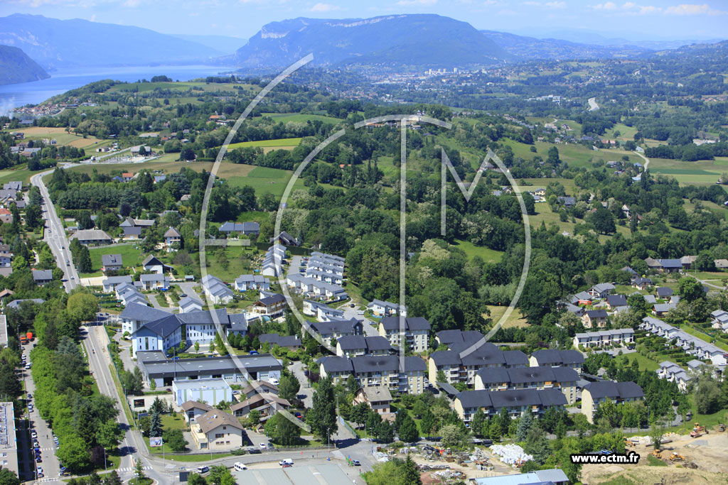 Photo arienne de Chambery (Nord)