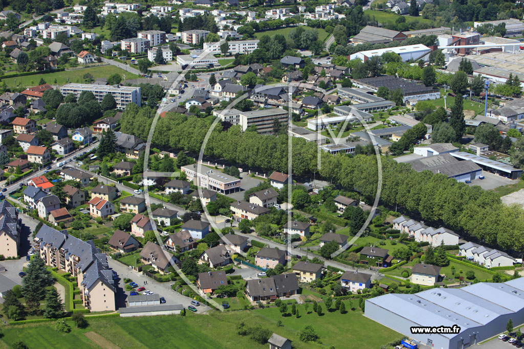 Photo arienne de chambery (bissy)