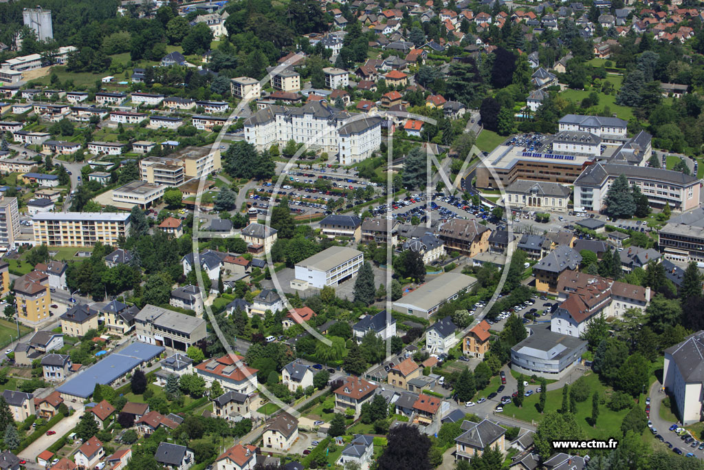 Photo arienne de chambery