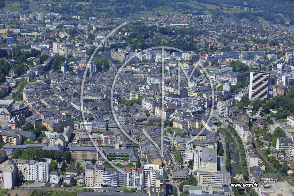 Photo arienne de Chambery