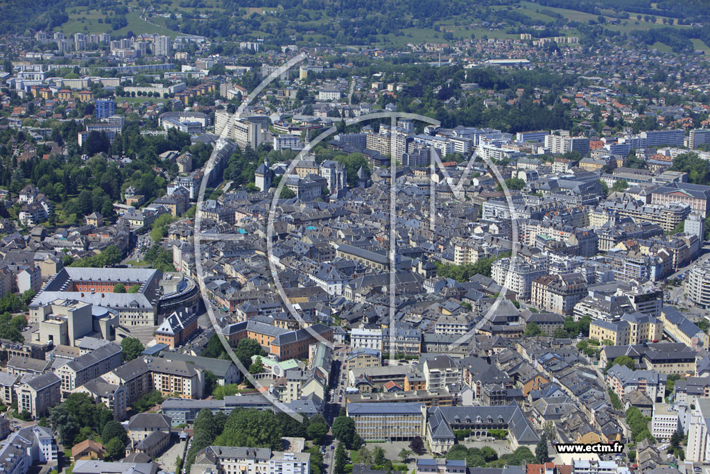 Photo arienne de Chambery