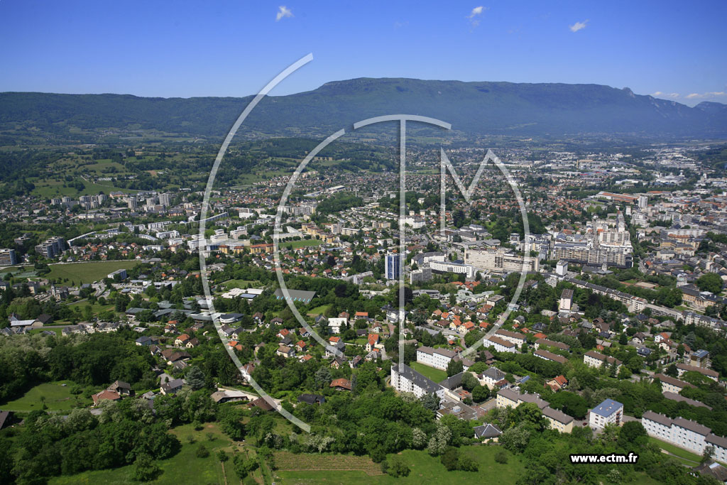 Photo arienne de Chambery