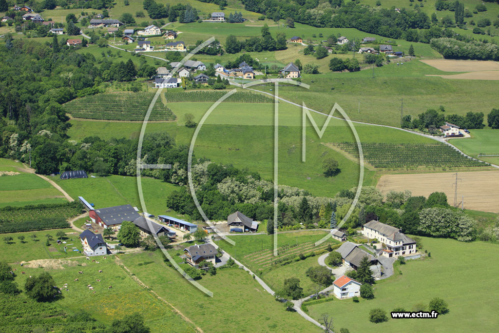 Photo arienne de La Motte Servolex (Curtine)