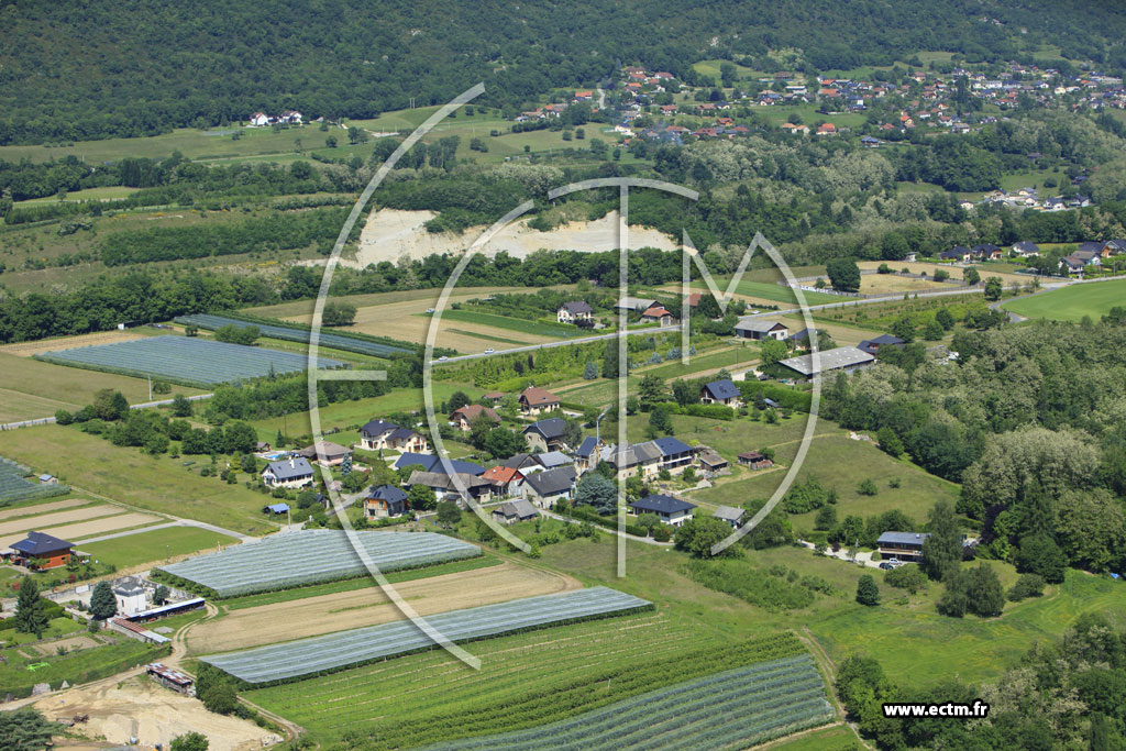 Photo arienne de La Motte Servolex (le Tremblay)