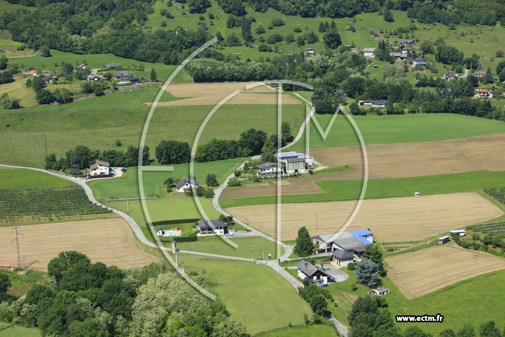 Photo arienne de La Motte Servolex (Montaugier)