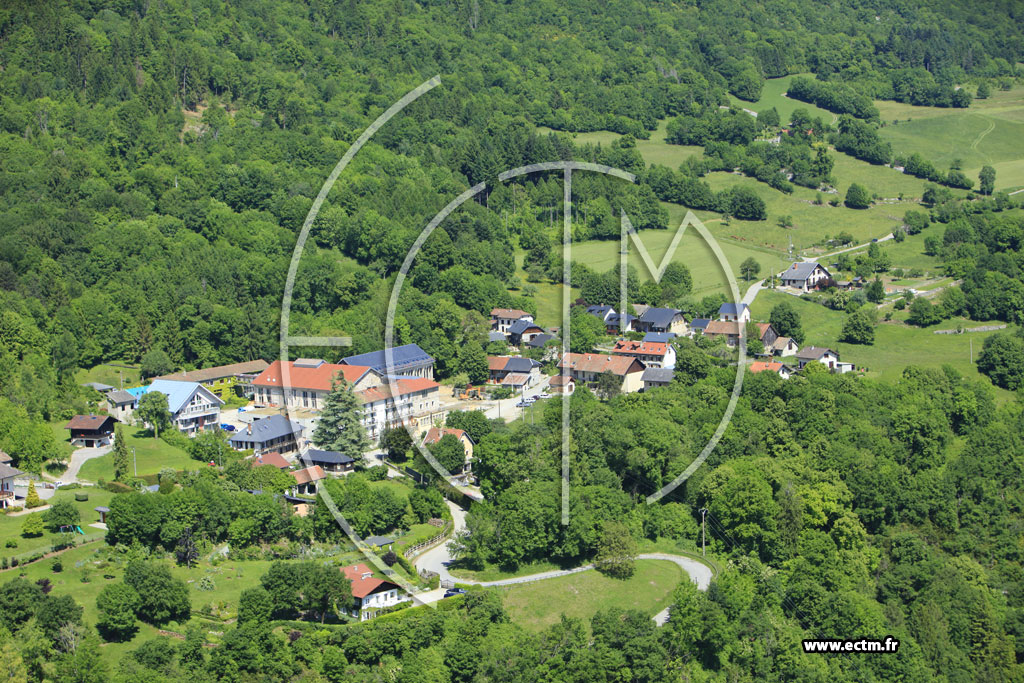 Photo arienne de Le Bourget du Lac (la Roche St Alban)