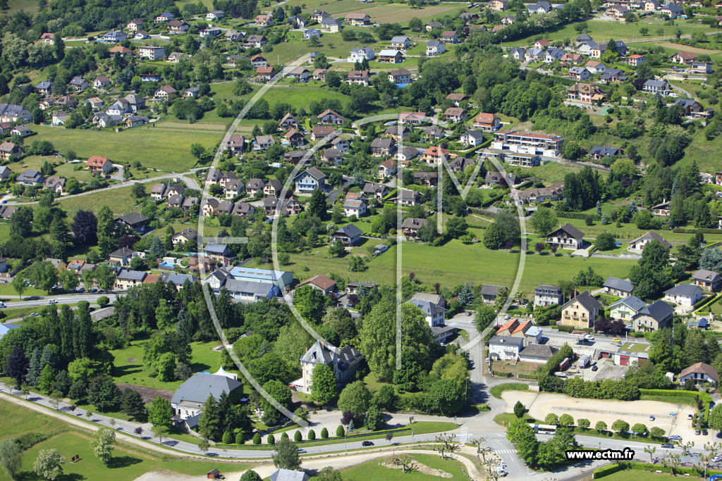Photo arienne de Le Bourget du Lac
