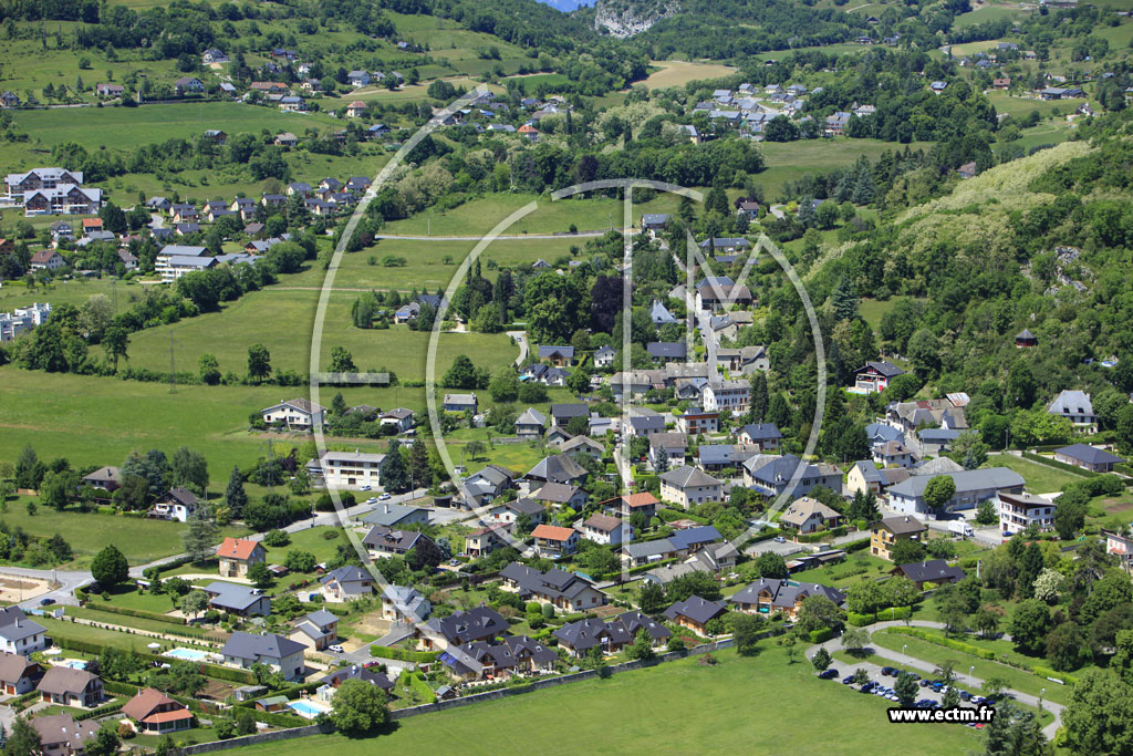 Photo arienne de Saint Alban Leysse