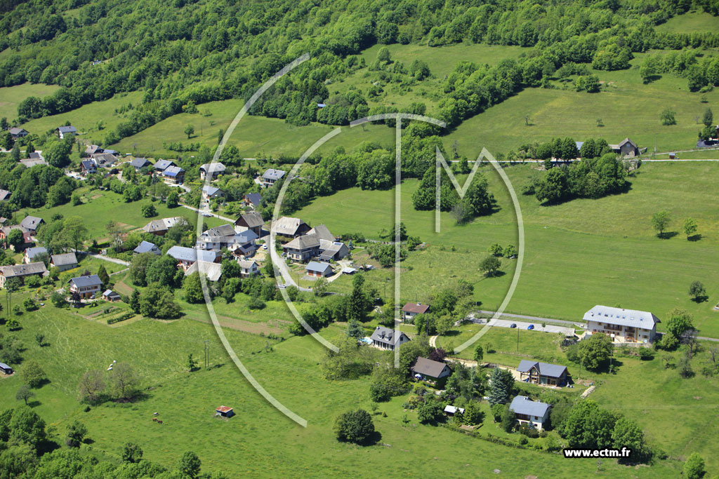 Photo arienne de Saint Jean d'Arvey (le Villard)