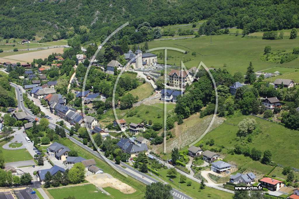 Photo arienne de Saint Jeoire Prieure