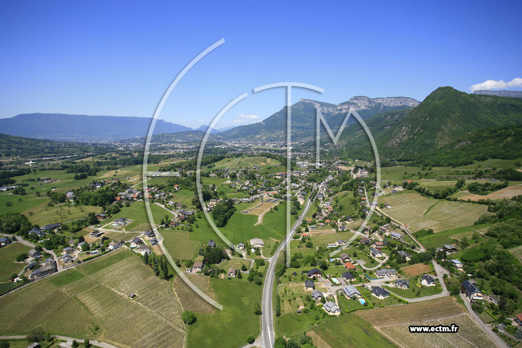Photo arienne de Saint Jeoire Prieure