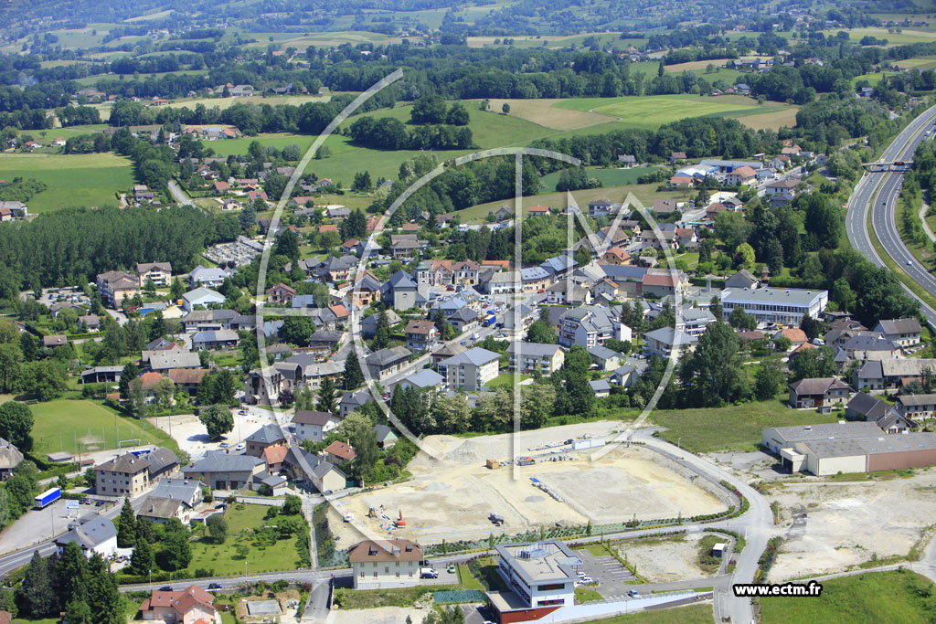 Photo arienne de Saint Felix