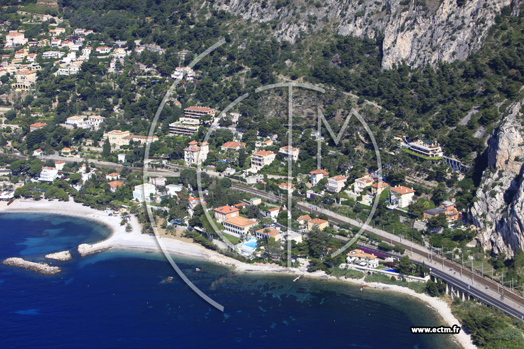 Photo arienne de Beaulieu sur Mer