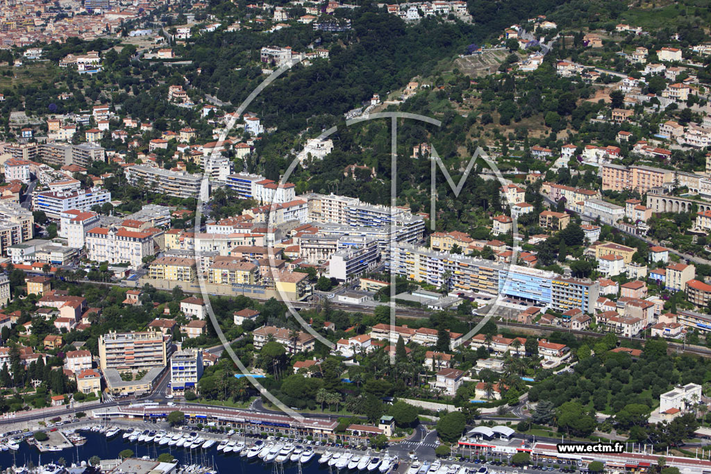Photo arienne de Beaulieu sur Mer