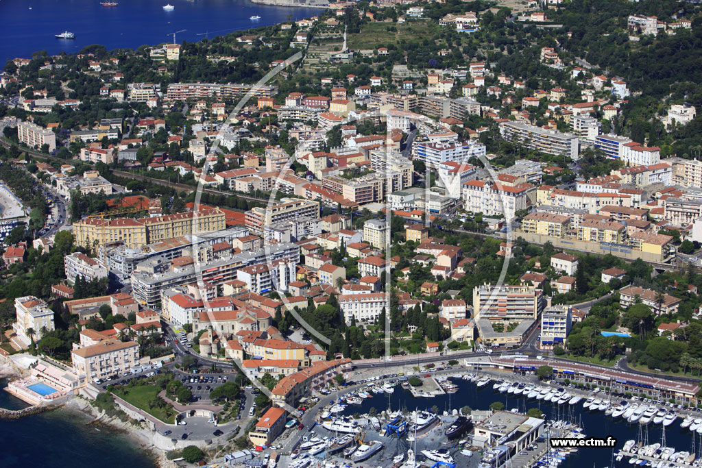 Photo arienne de Beaulieu sur Mer