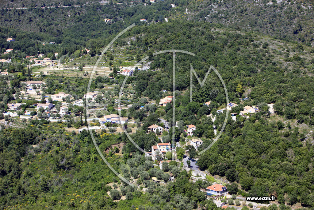 Photo arienne de Chteauneuf Villevieille (chemin des Tourettes)