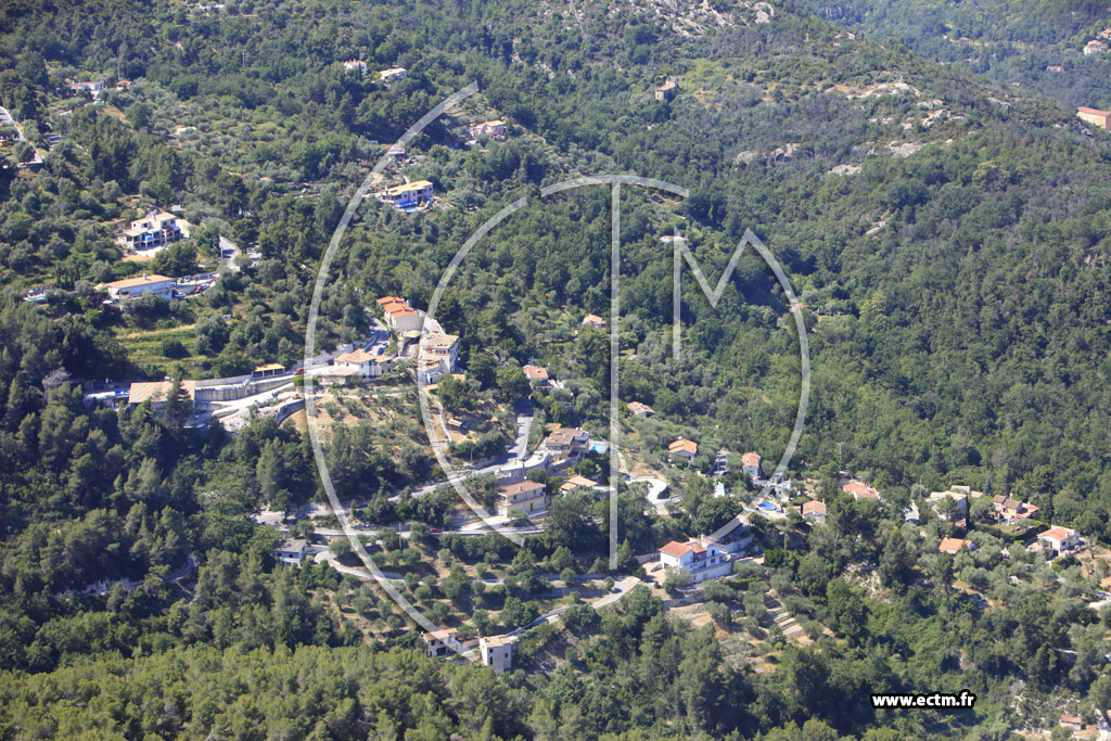 Photo arienne de Chteauneuf Villevieille