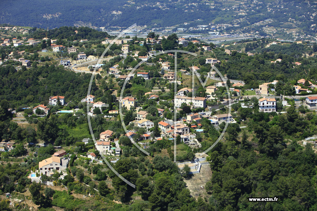 Photo arienne de Colomars (chemin de la Colle Germaine)