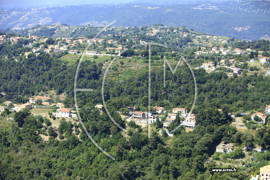 Photo arienne de Colomars (chemin de la Colle Germaine)