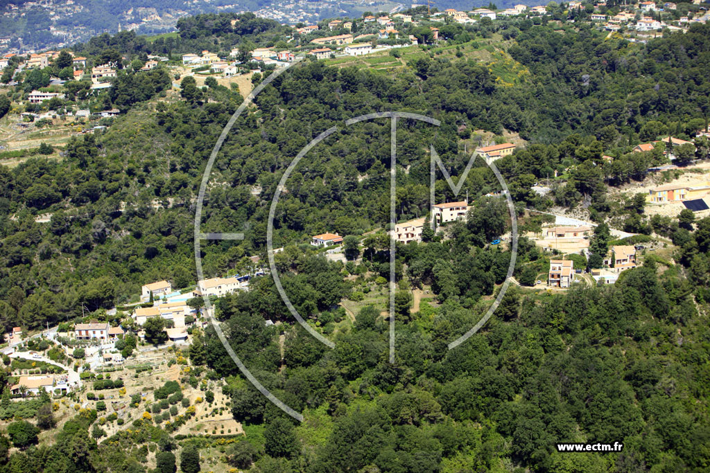 Photo arienne de Colomars (chemin de la Colle Germaine)