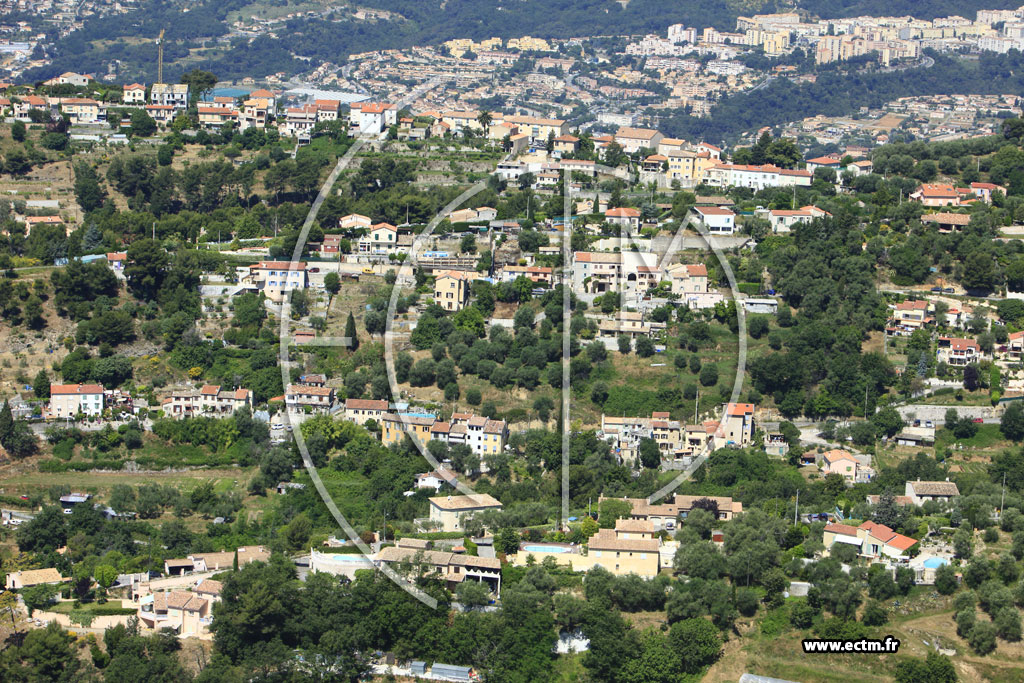 Photo arienne de Colomars (le Collet)