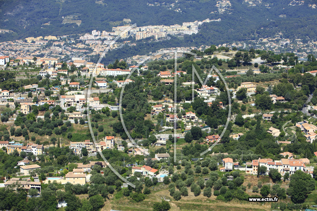 Photo arienne de Colomars (le Collet)