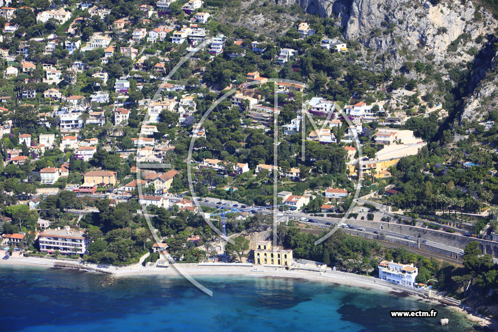 Photo arienne de Eze (Eze Bord de Mer)