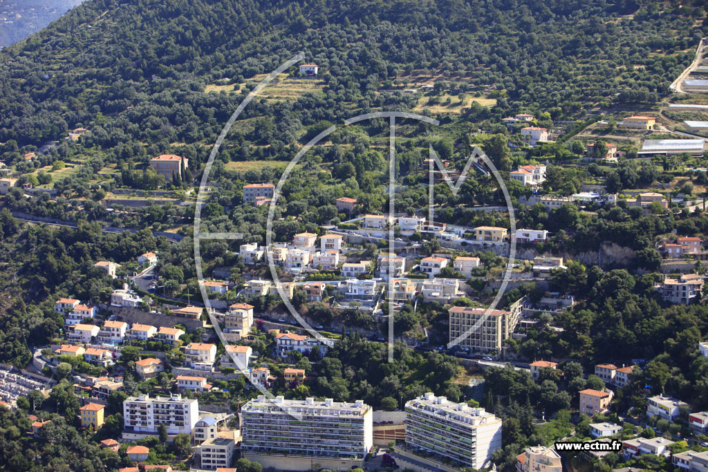 Photo arienne de Nice (boulevard de Bischoffsheim)