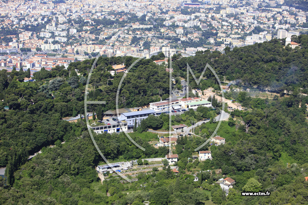 Photo arienne de Nice (boulevard de l'Observatoire)