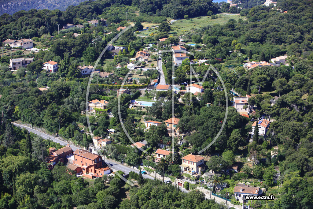 Photo arienne de Nice (boulevard de l'Observatoire)