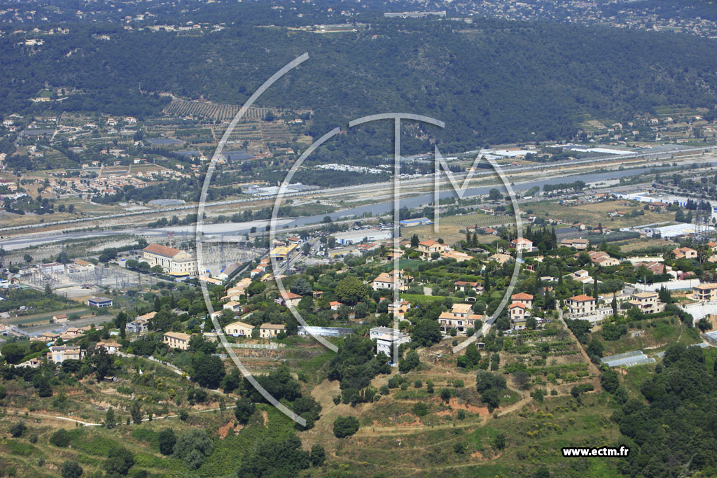 Photo arienne de Nice (Crmat)