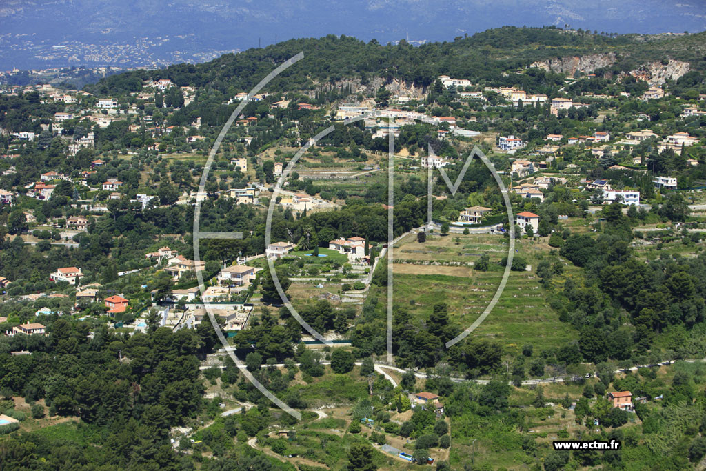 Photo arienne de Nice (Gairaut)