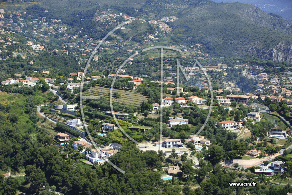 Photo arienne de Nice (Gairaut)