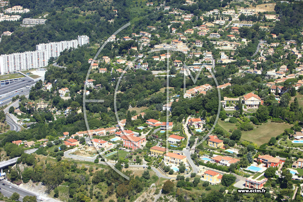 Photo arienne de Nice (Gairaut)