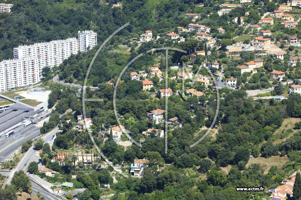 Photo arienne de Nice (Gairaut)