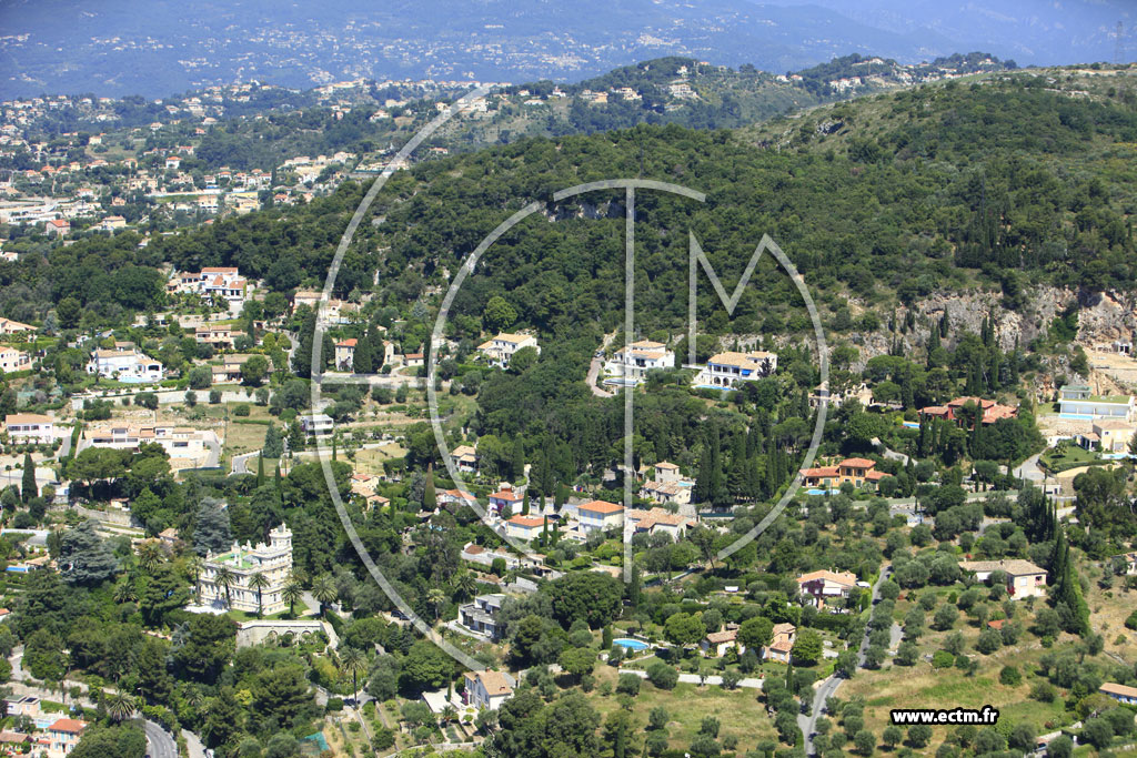 Photo arienne de Nice (Gairaut)
