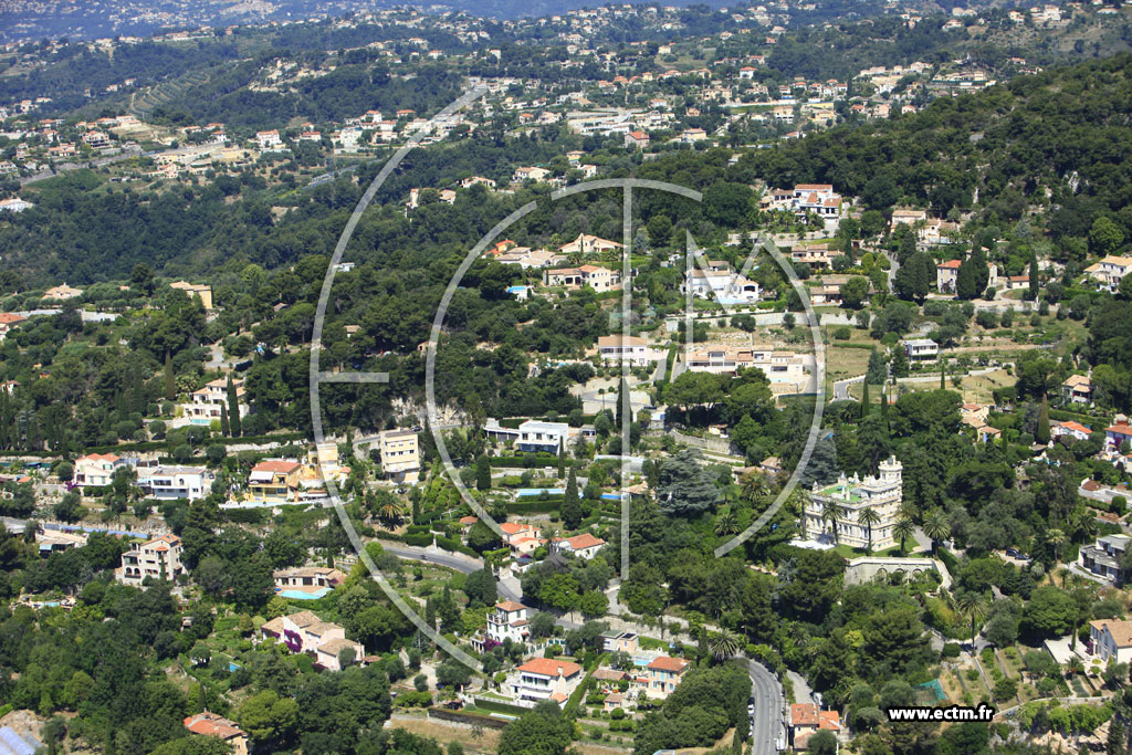 Photo arienne de Nice (Gairaut)