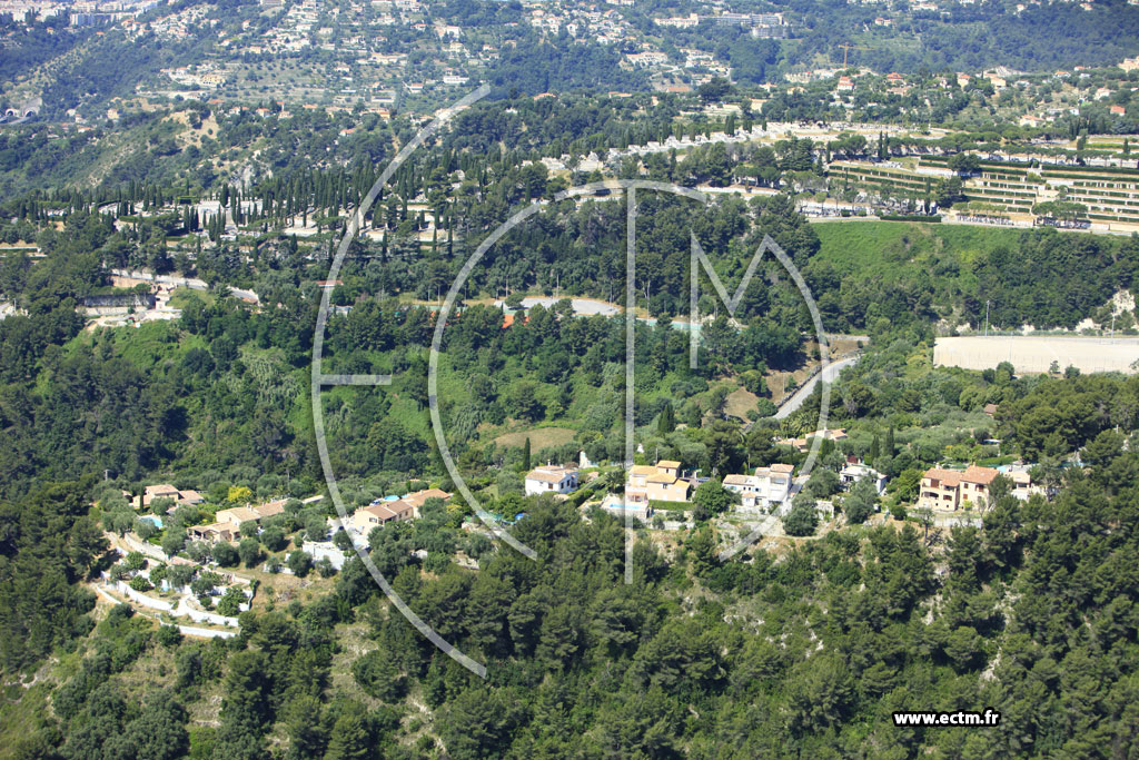 Photo arienne de Nice (la Lauvette)